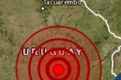 Uruguay registró un sismo de magnitud local de 3,9 en una zona rural