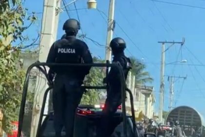 Despliega contingente PN tras muerte de 6 integrantes banda delincuencial