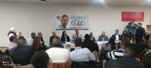 Guido Gómez Mazara juramenta más de 150 dirigentes del PRM en Madrid