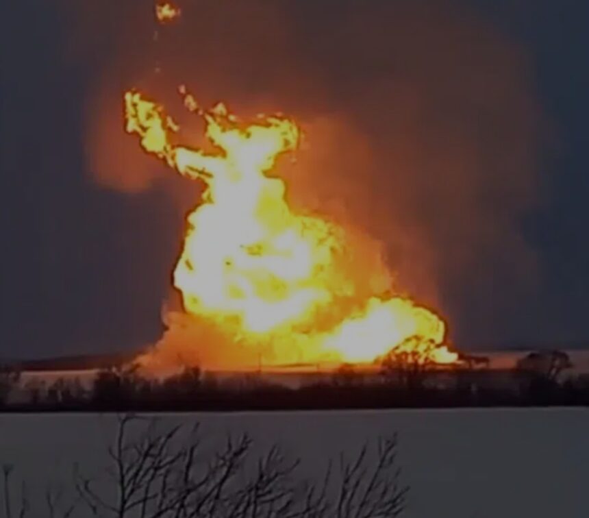 Explosion en gasoducto ruso deja 3 muertos