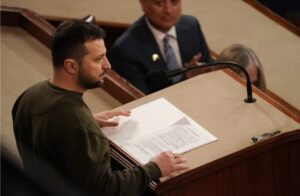 Zelenski pide al Congreso de EE.UU. más ayuda para acelerar la victoria