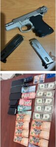 Policía Preventiva apresa presuntos atracadores “encapuchados” en Valverde; ocupan pistola ilegal y pasamontañas