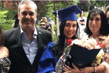 Abinader informa una de sus hijas presenta problemas de salud, pero no es grave