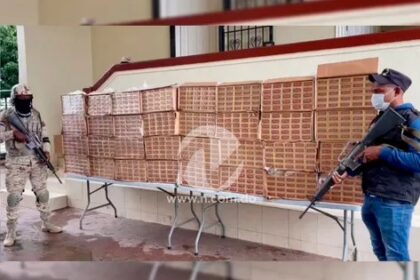 Incautan más de 92,200 unidades de cigarrillos de contrabando en La Vega