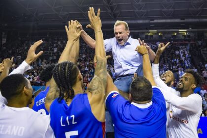 Seleccion de Baloncesto Masculino que clasifico al Mundial sera recibida en Palacio Nacional el jueves