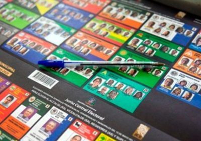 Boleta electoral