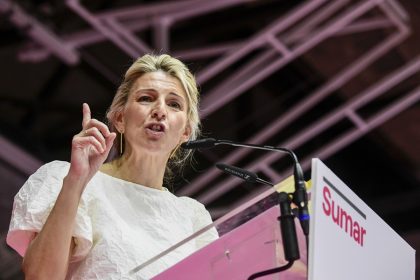 Sumar sería hoy en tercer partido más votado en unas elecciones generales, según el CIS
