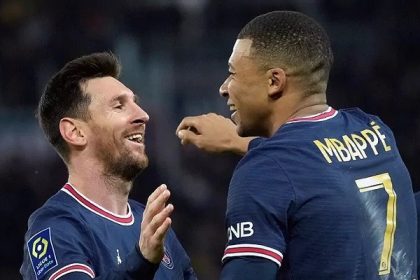 Mbappe Messi