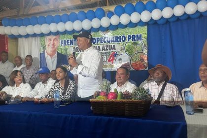 Frente Agropecuario PRM juramenta en Azua a decenas de dirigentes y productores