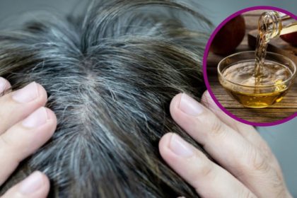 ¿Cómo usar el vinagre de manzana para eliminar las canas?