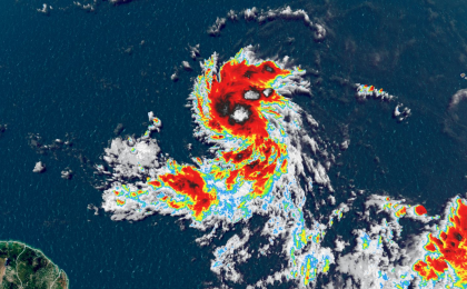 Se forma tormenta tropical Lee y puede convertirse en huracán el fin de semana