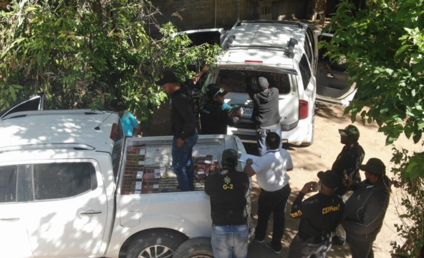 Cesfront y Ejército de RD incautan más de 400 mil unidades de cigarrillos en un hotel de Manzanillo