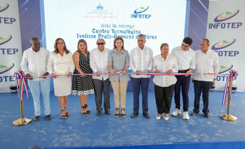 Vicepresidenta inaugura dos centros tecnológicos del Infotep