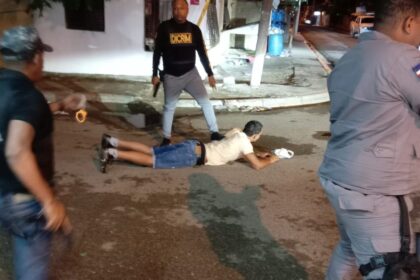 PN apresa tras dramática persecución hombre que hirió de bala a otro en Dajabón