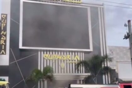 Se incendia discoteca Euphoria en la Ave. Venezuela