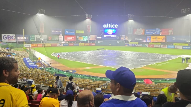 Juego de Águilas-Licey suspendido por lluvias este domingo en la Capital