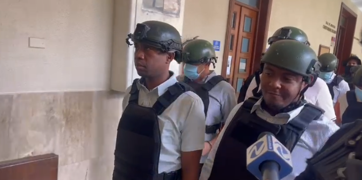 Involucrados en caso “Pandora” van a medida de coerción y Yeni Berenice sube contra ellos