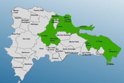 COE disminuye a nueve las provincias en alerta verde ante cese de las lluvias