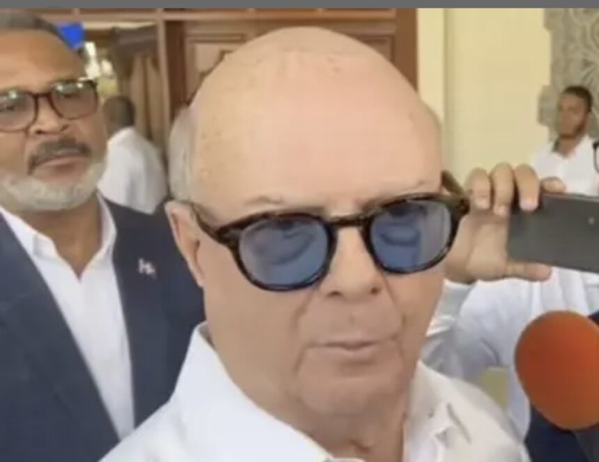 Hipólito sobre tren metropolitano: “No hay cualto para eso”