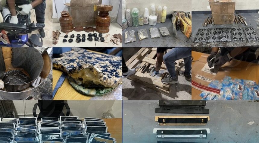 Mentes criminales usan ingenio para camuflar drogas en objetos muy creativos