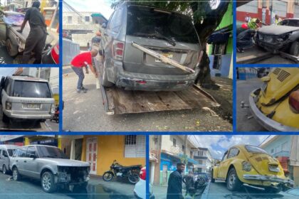 Alcaldía del DN retira vehículos chatarras de las calles de Villa Juana