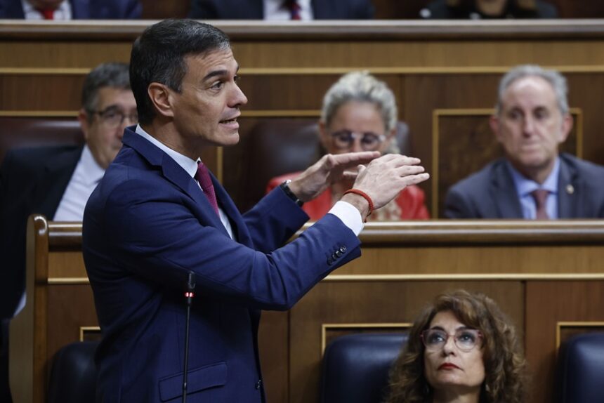 Sánchez comparece en el Congreso para informar de la actuación del Ejecutivo ante la dana