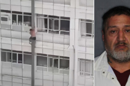 Fuera de Serie : Preso se desliza en ropa interior por una tubería y escapa desde el octavo piso de un hospital (VIDEO)