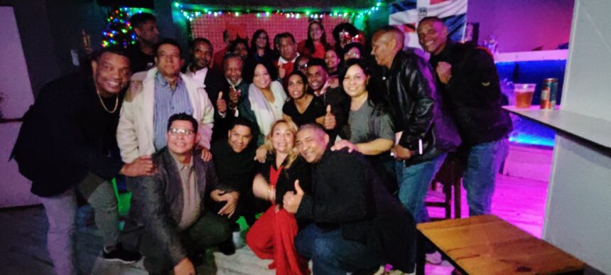 La Seccional del PRM de Madrid- España celebra su fiesta navideña