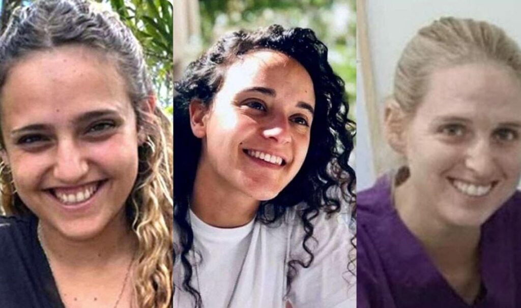 ¡Emotiva liberación! Primeras tres rehenes israelíes regresan tras 15 meses de cautiverio en Gaza
