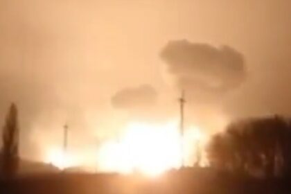 VIDEO: Arden instalaciones ucranianas de gas tras un ataque colectivo ruso