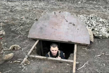 VIDEO: Así es una de las salidas de la tubería de gas por la que soldados rusos avanzaron en la provincia de Kursk