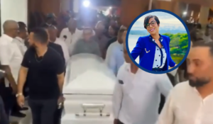 Llega cuerpo de la gobernadora Nelsy Cruz a Montecristi tras fallecer en derrumbe del Jet Set