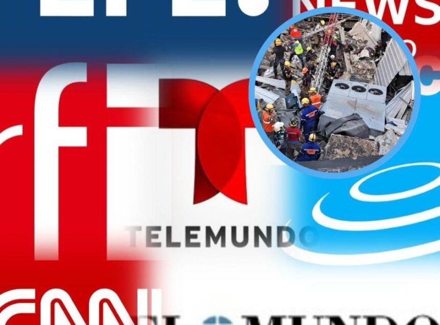 Agencias y medios internacionales se hacen eco de tragedia en discoteca Jet Set en RD