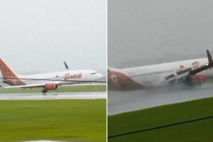VIDEO: Un avión de pasajeros casi se estrella por mal tiempo