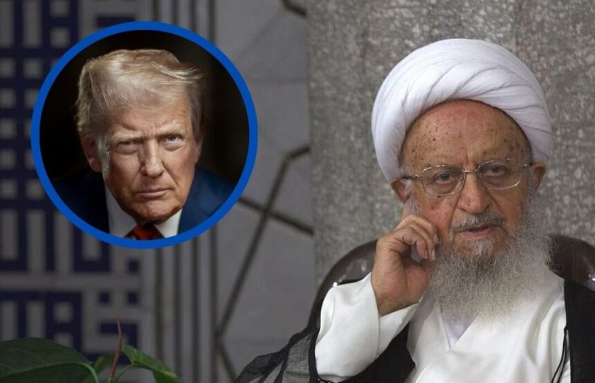Ayatollah Makarem Shirazi pide un “castigo severo” contra Trump