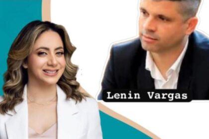 El líder del PRM en Italia, Lenin Vargas, apoya la candidatura de Gloria Reyes