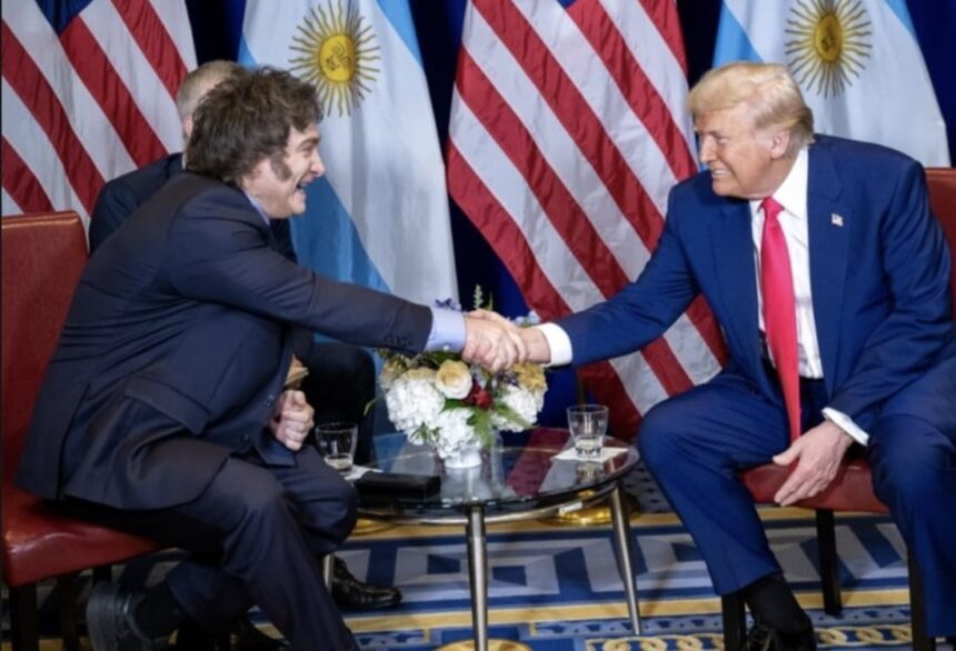 Trump a Milei: "Cuenta con mi respaldo total y absoluto para su reelección como presidente"