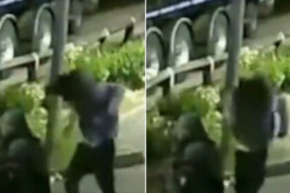 Migrante ilegal baila tras matar con un destornillador a una mujer en Europa (VIDEO)