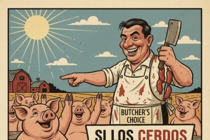 "Si los cerdos pudieran votar, elegirían al carnicero."