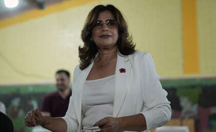 Candidata oficialista de Honduras denuncia injerencia extranjera en elecciones