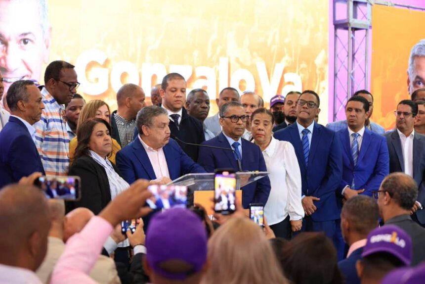 Aunque Gonzalo no fue, altos dirigentes del PLD anuncian proyecto presidencial con consigna ¡Gonzalo va!