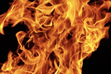 Incendio en sector Gualey deja supuestamente dos menores fallecidas
