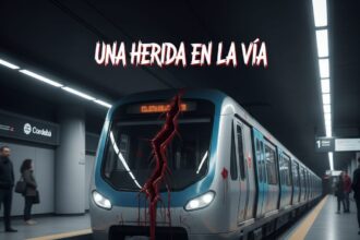 Herida abierta en las vías
