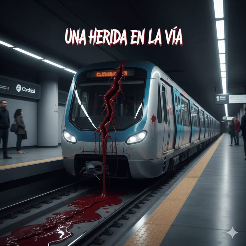 Herida abierta en las vías
