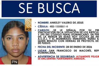PN activa búsqueda de mujer acusada de matar a su hermana e herir a su cuñado en SFM