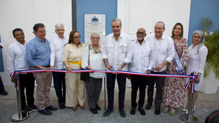 El presidente Luis Abinader entrega renovada la Casa de Arte y consolida la transformación del centro de Santiago