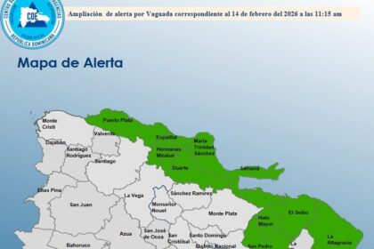 El COE impone alerta verde sobre 10 provincias debido a vaguada