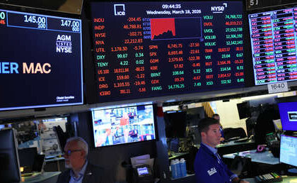 Dow Jones cae tras anuncio de la Reserva Federal