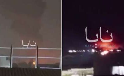 VIDEO: Fuerte incendio en una base de EE.UU. en Irak tras ataque con drones