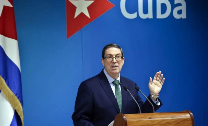 Canciller de Cuba insiste en que la isla no aceptará paz mediante la fuerza imperialista de EE. UU.